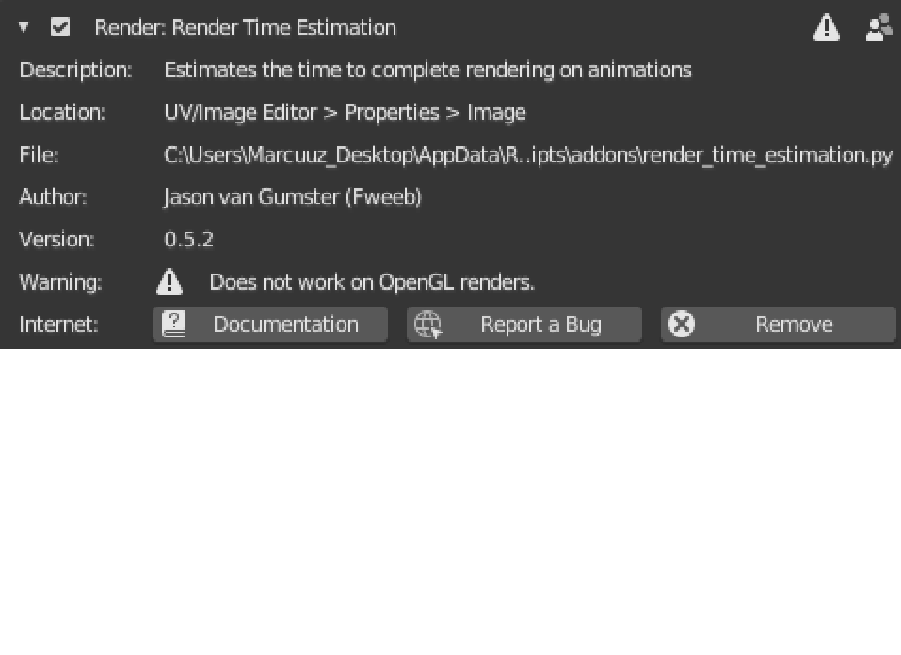 GitHub Hilicot/Blender2.8RenderTimeExtimation This is the updated version of the Render