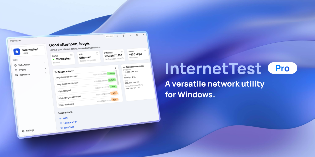 InternetTest