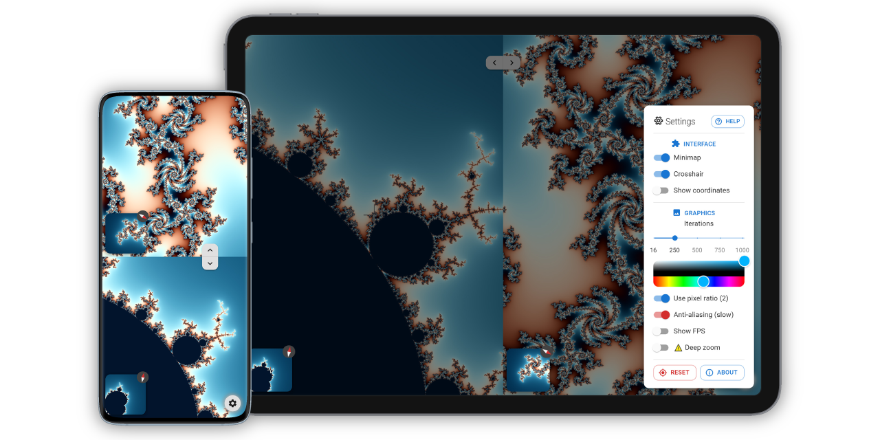 mandelbrot-maps