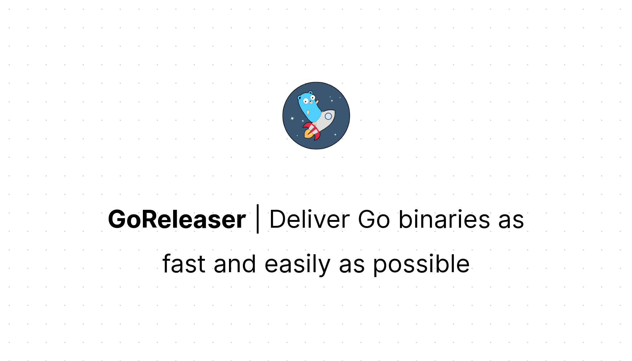 GoReleaser Action - GitHub Marketplace