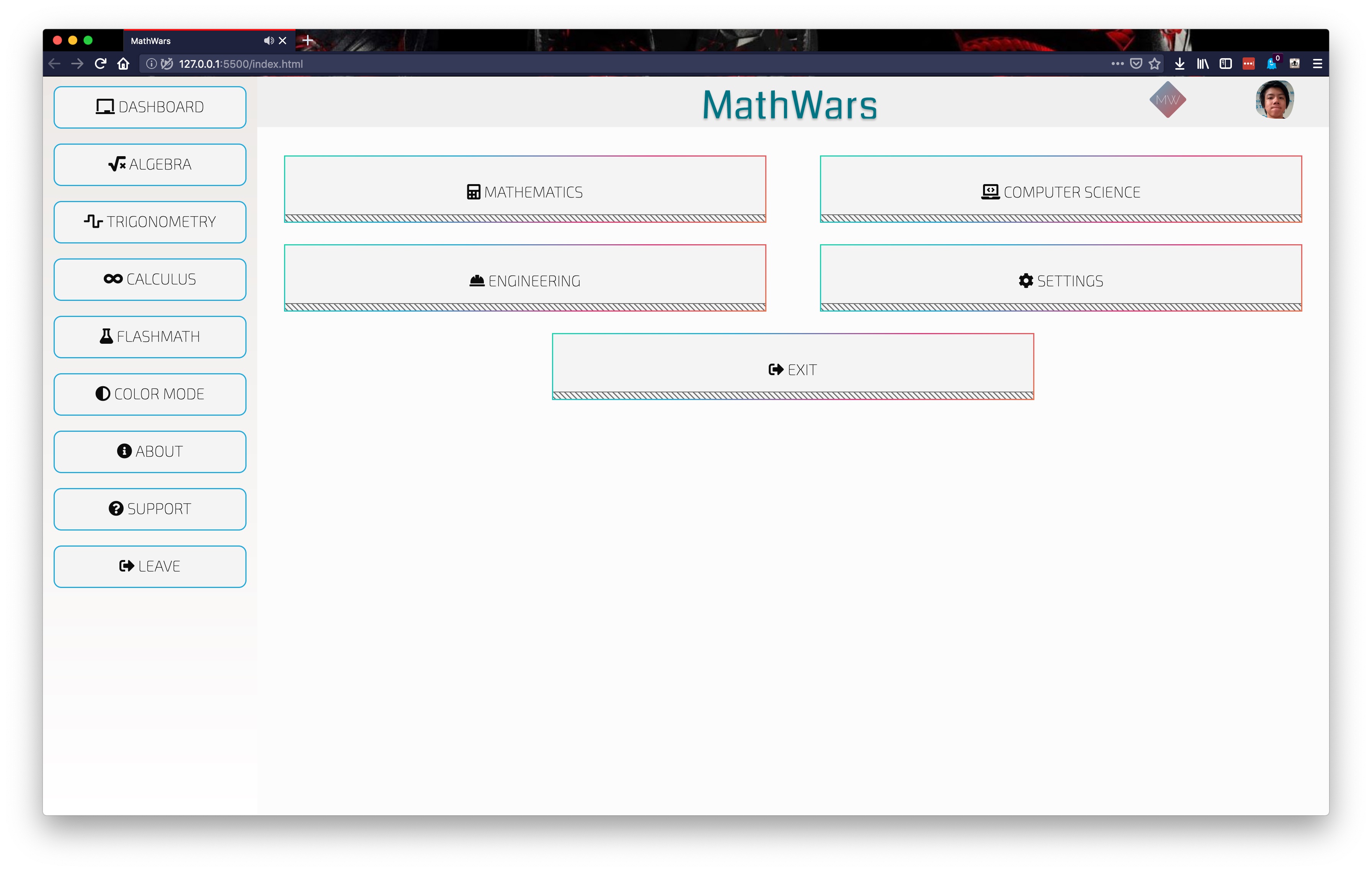 GitHub - sometheasiekswx/MathWars: Pure JS, CSS, HTML beautifully ...