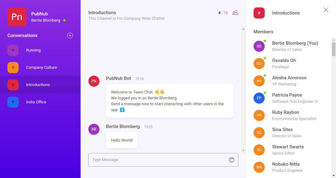 React chat GitHub Topics GitHub