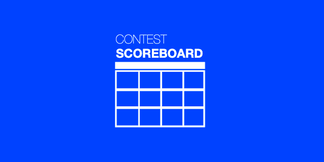 GitHub - aaronfuj/contest_scoreboard: A real-time live scoring software ...