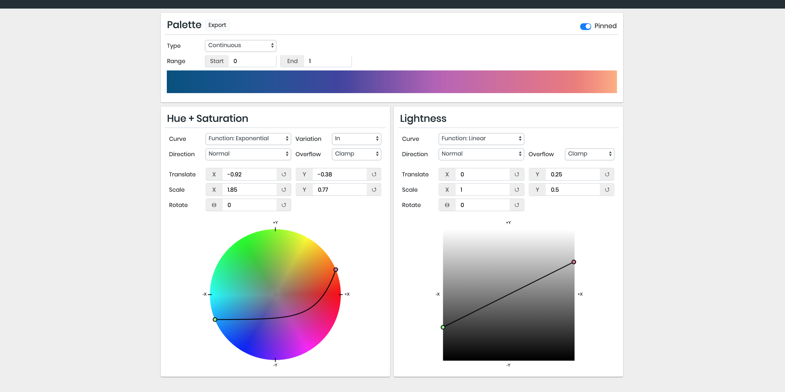 GitHub - mracette/color-curves-app: Interactive editor for the color ...