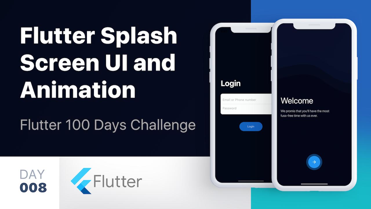 splash screen flutter template