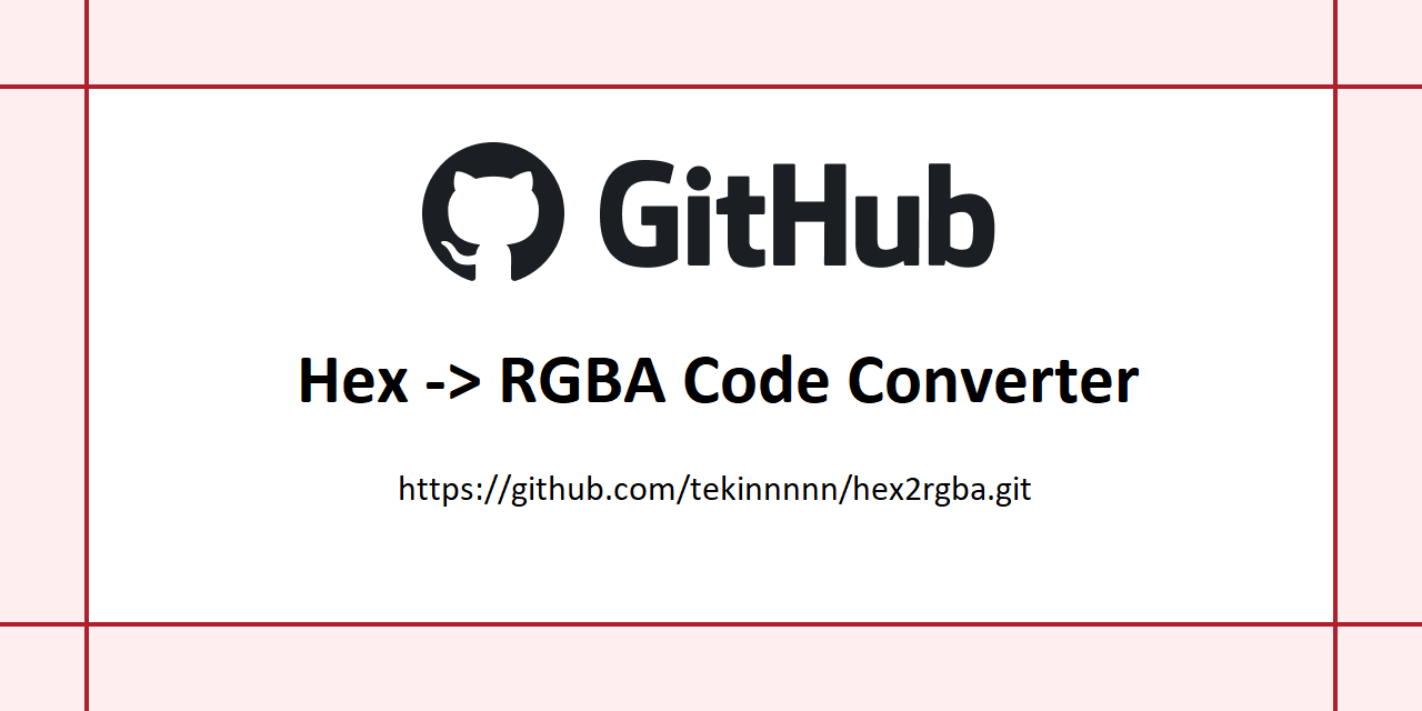 GitHub - tekinnnnn/hex2rgba: This repo includes the class that converts ...