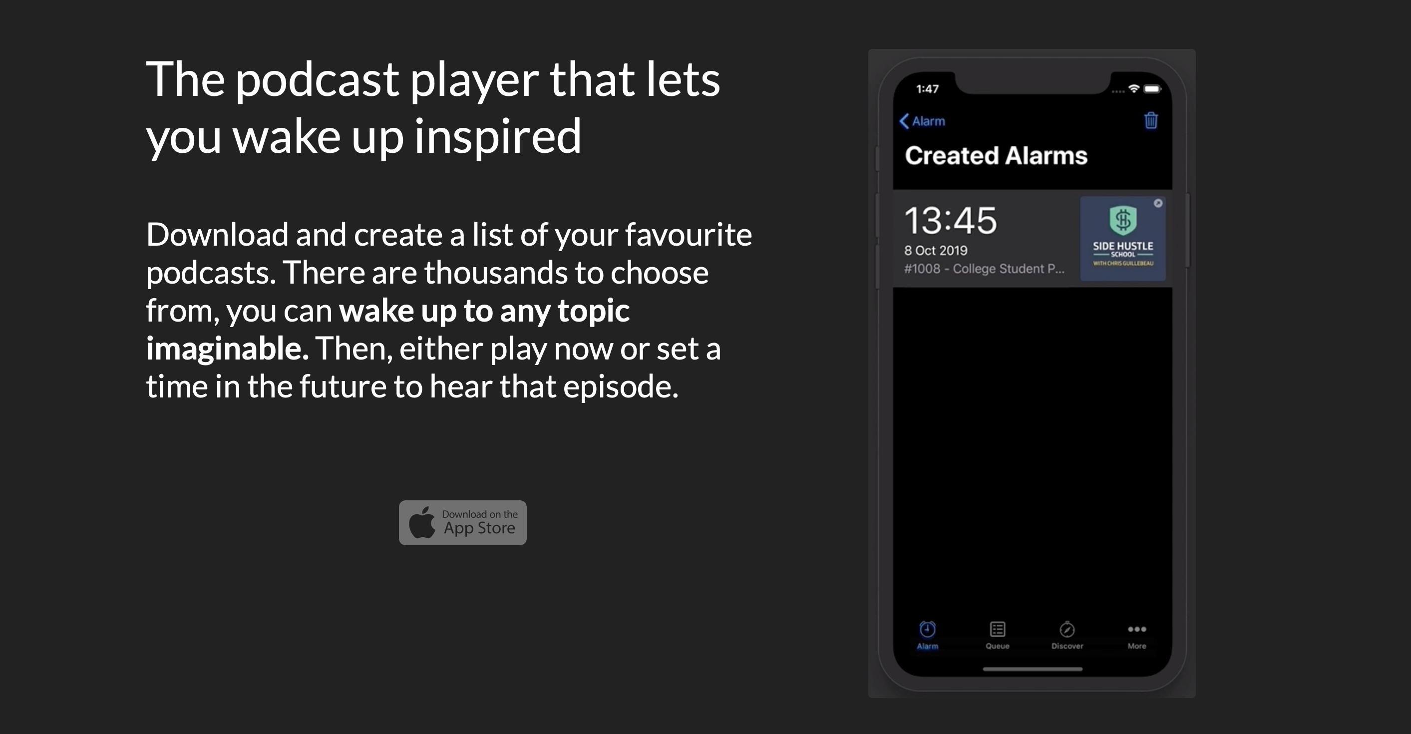 GitHub - JonathanWilson1/Podcast-Alarm: PodcastAlarm.app