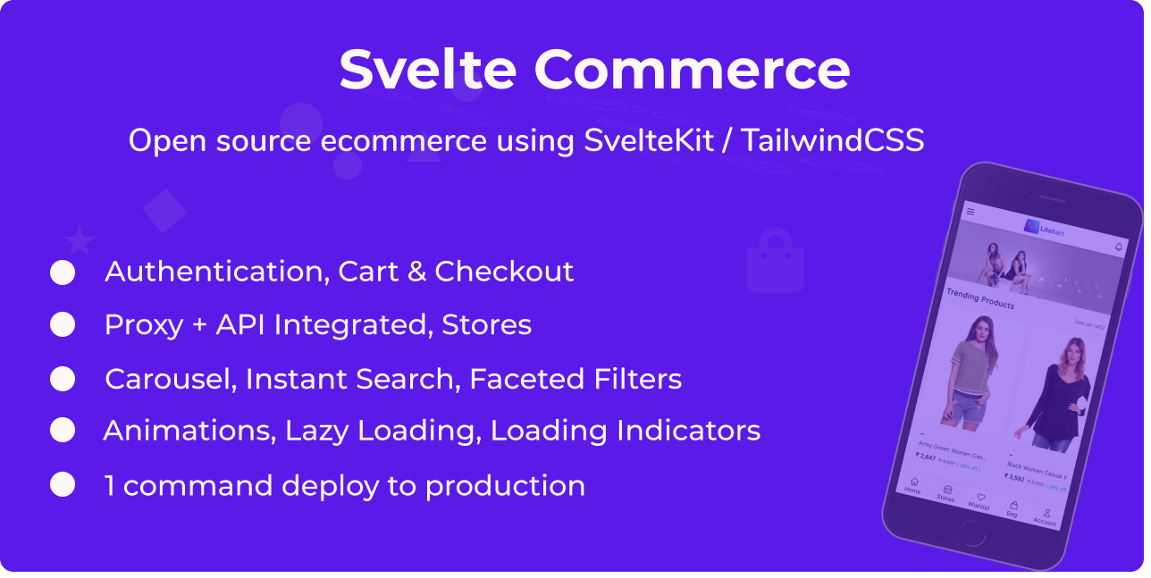 svelte-commerce Svelte Themes