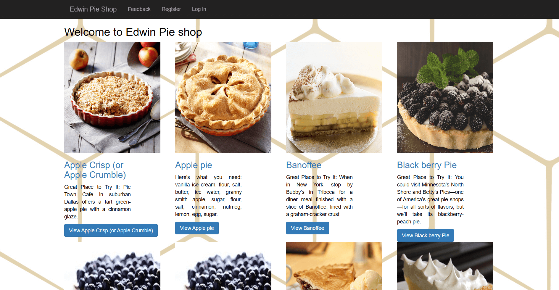 GitHub Online Shop Site. An online grocer