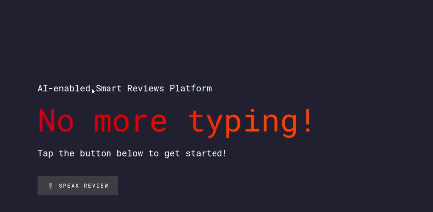 GitHub - tarunnsingh/revoice: AI-enabled smart Reviewer System