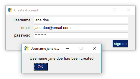 GitHub - israel-dryer/User-Login-GUI: User login GUI built with ...