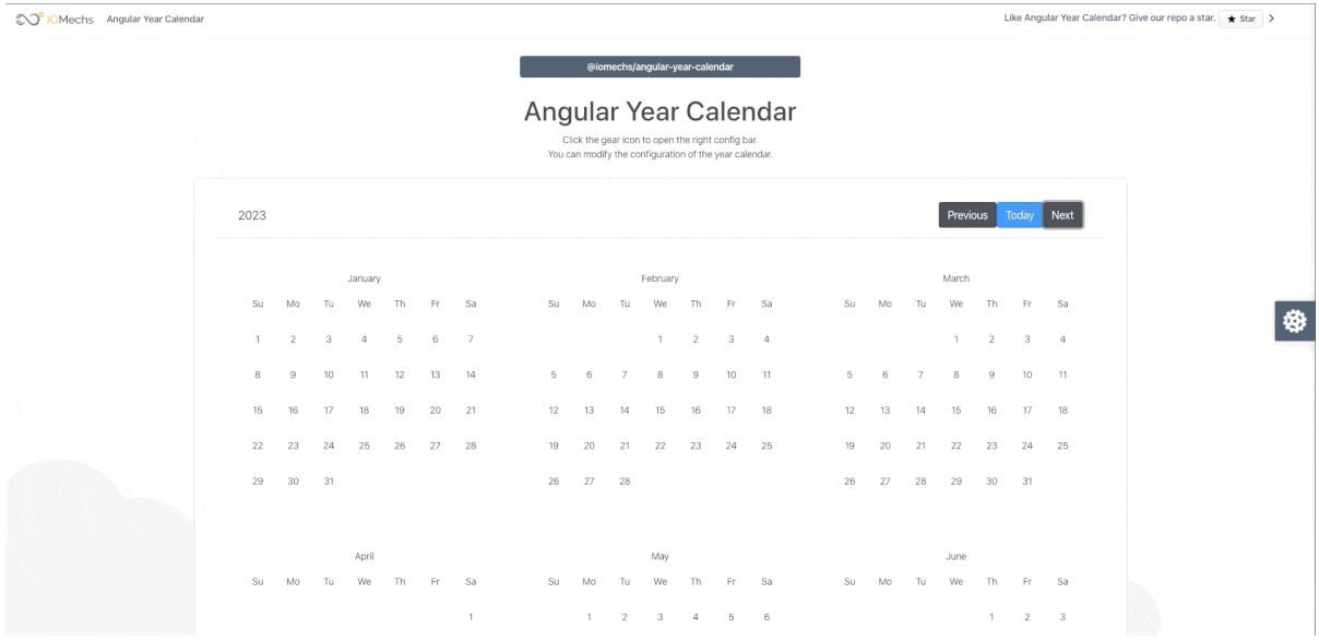 GitHub IOMechs/angularyearcalendar A powerful and performant