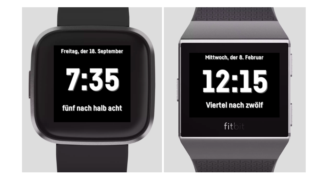 Fitbit clock online faces