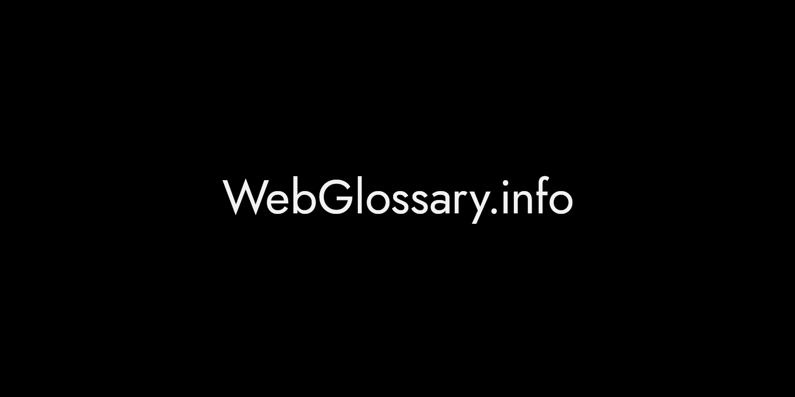 web-development-glossary