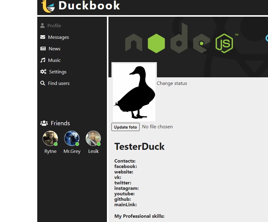 GitHub - DmytroTrutenko/Social-React: Big project! Social network ...
