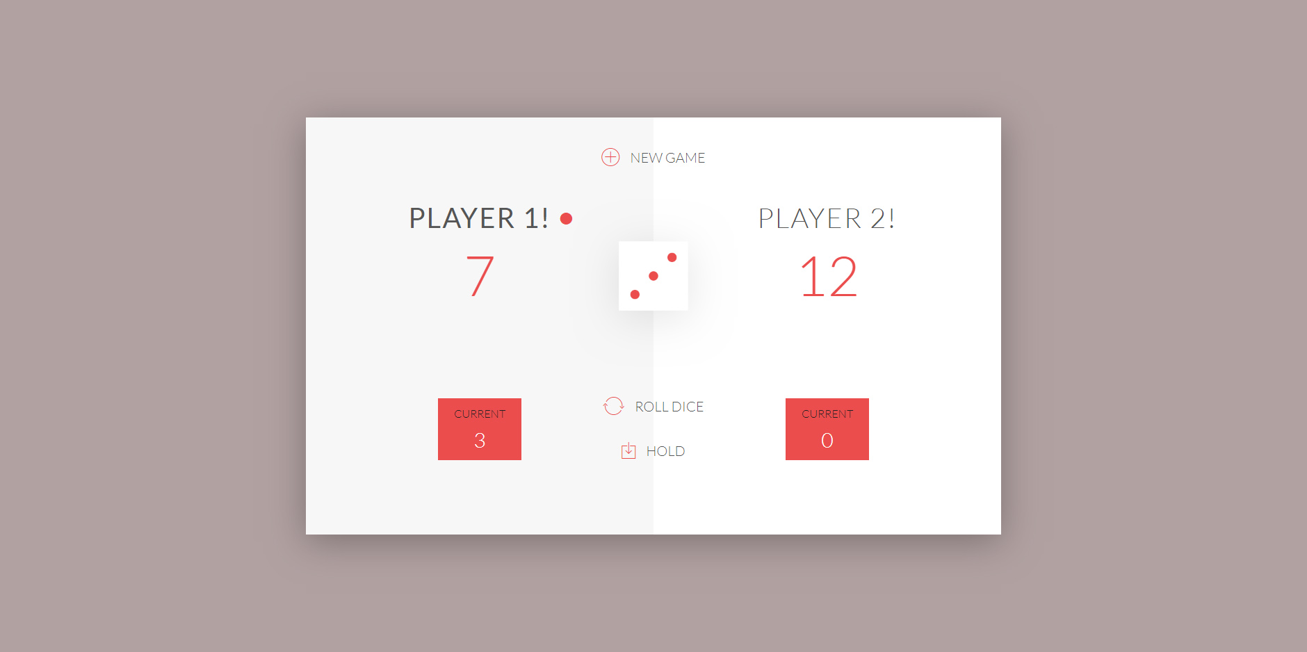 GitHub - NSarg1/pig-game: Mini game created via Vanilla JS.