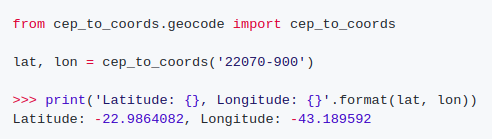 GitHub - millengustavo/cep-to-coords: Pacote Python para converter CEP ... image.
