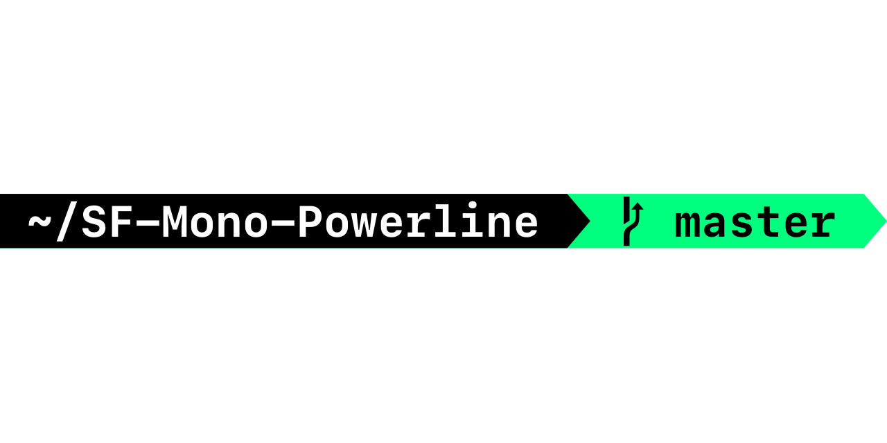 Twixes/SF-Mono-Powerline