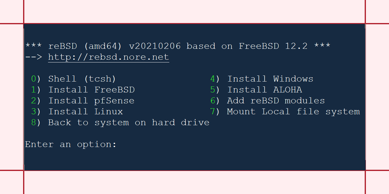 GitHub - norenet/reBSD: reBSD is a micro operating system developed ...