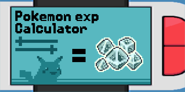 Pokémon Exp. Candies Calculator