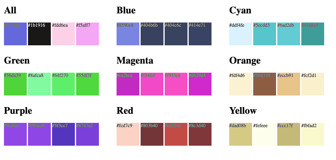 GitHub - tpryan/shades: A small library of color tools for creating ...