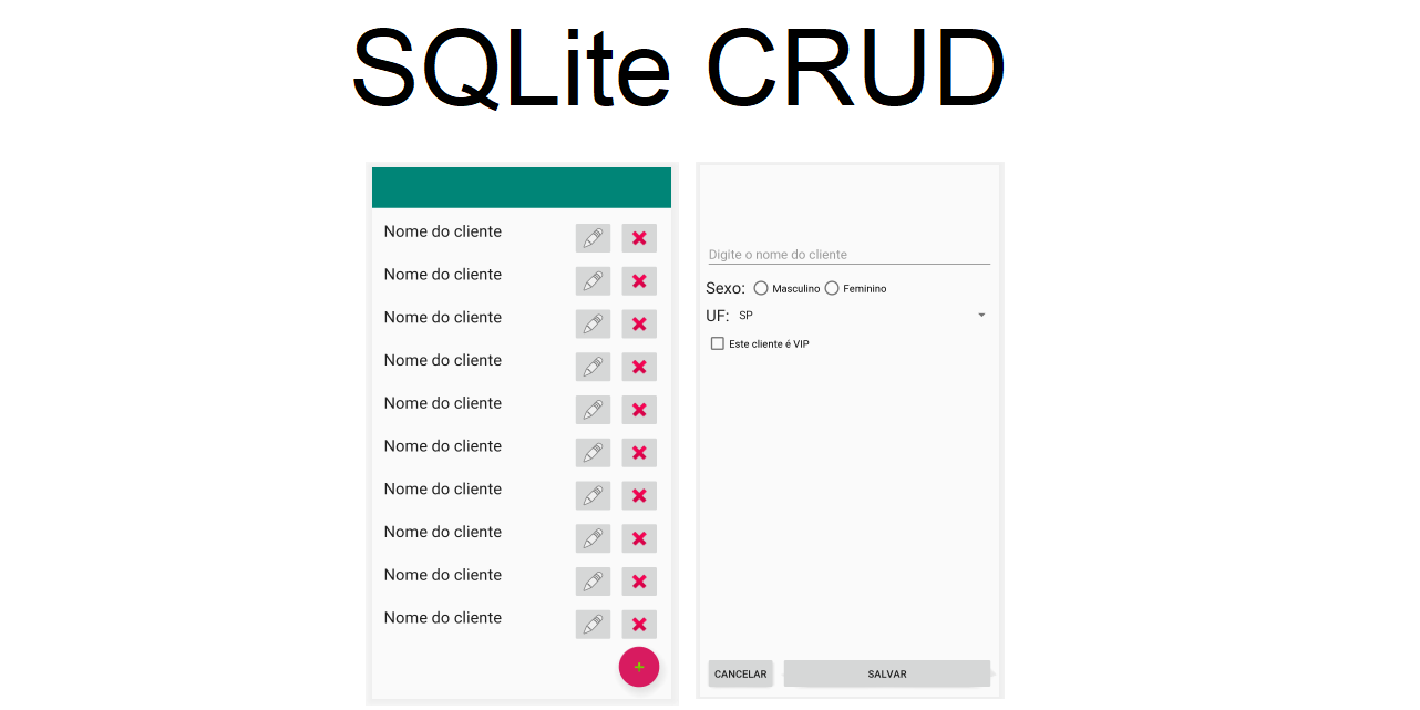 GitHub - evd-evanss/MyCrudSQLite: App de teste para aprendizado de SQLite