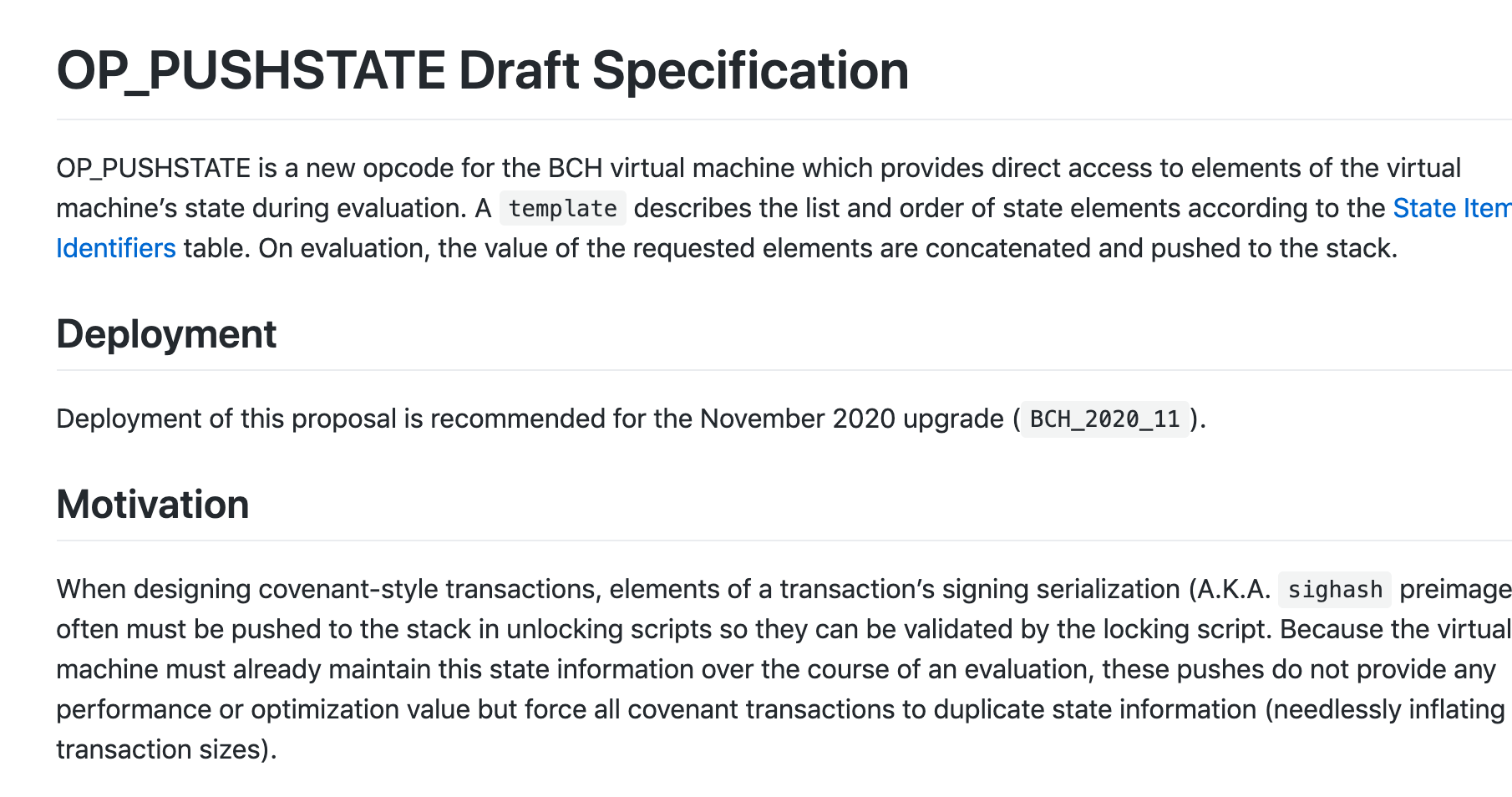 GitHub - bitjson/op-pushstate: (Withdrawn) A proposal for an OP ...