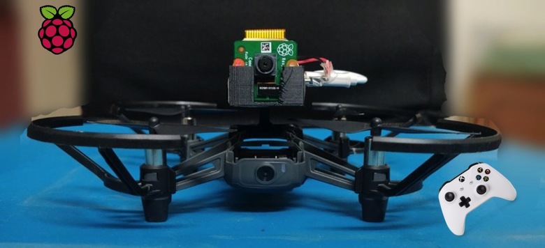 Drone store com raspberry