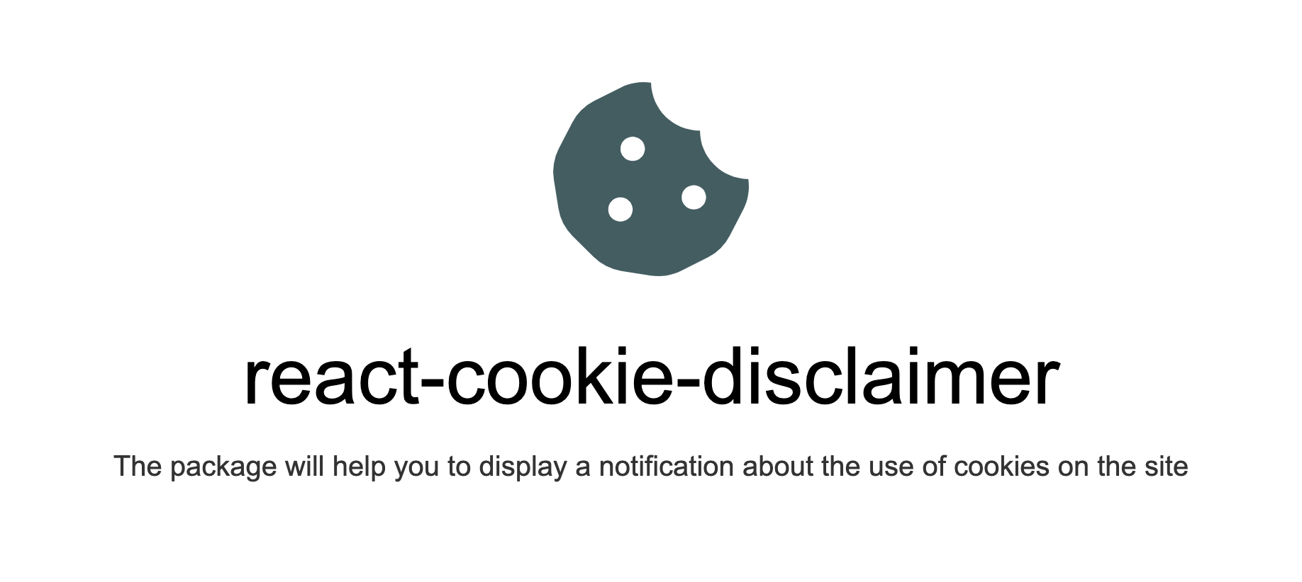 react-cookie-disclaimer