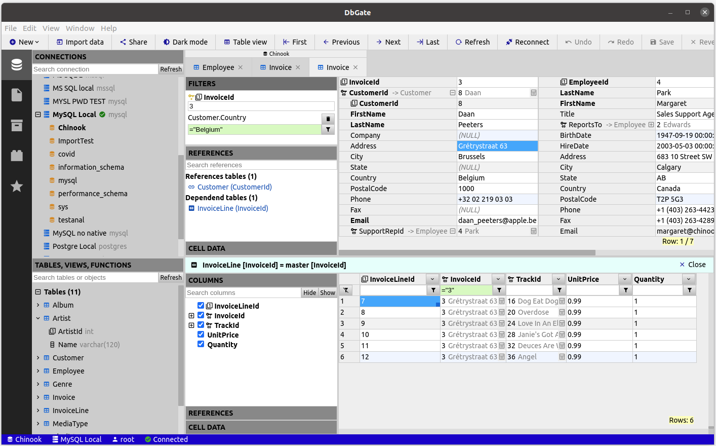 GitHub - beekeeper-studio/beekeeper-studio: Modern and easy to use SQL  client for MySQL, Postgres, SQLite, SQL Server, and more. Linux, MacOS, and  Windows.