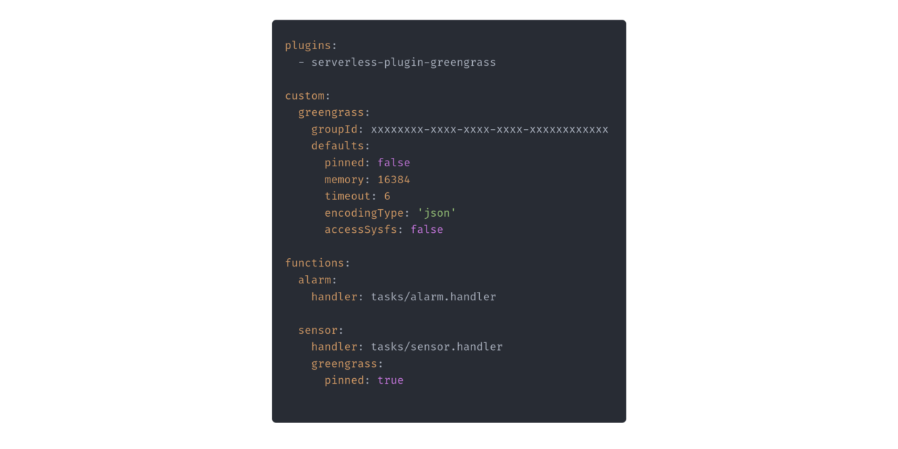 serverless-plugin-greengrass