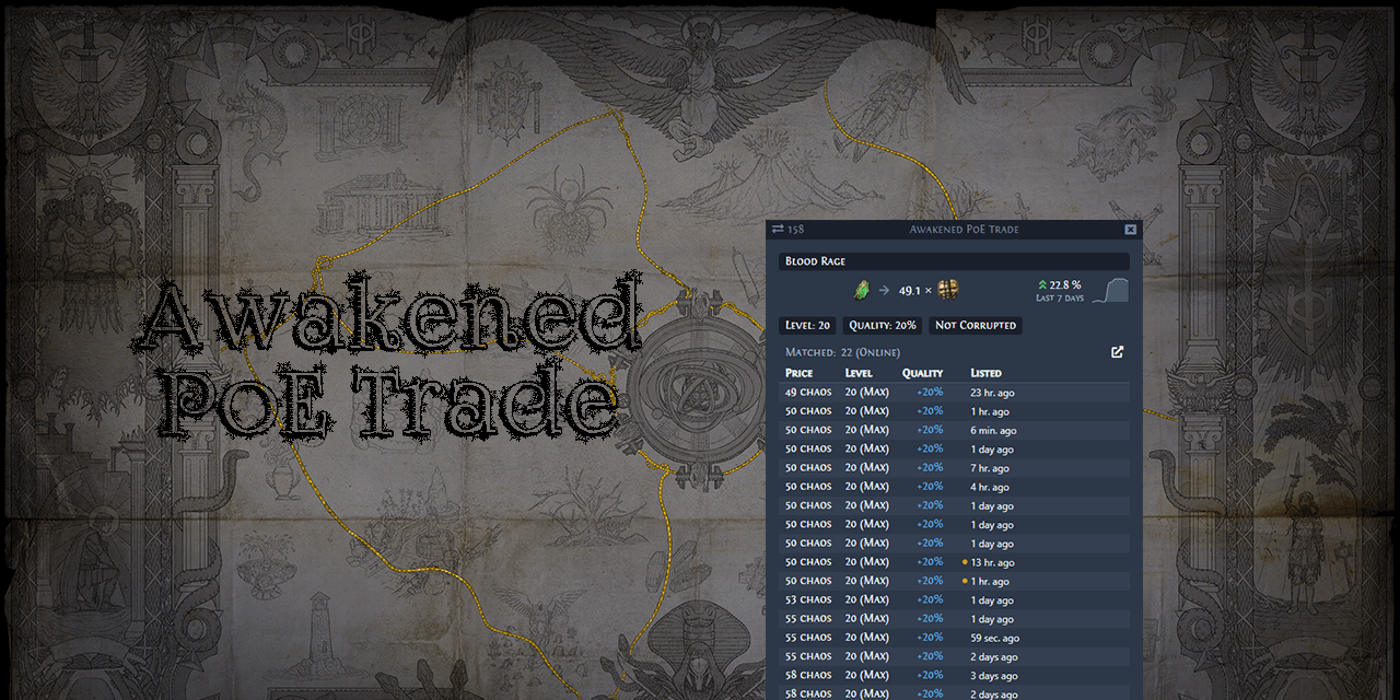 Poe trade 3.23. POE торговля. Awakened POE. Пое ТРЕЙД. Авейкенед пое ТРЕЙД.