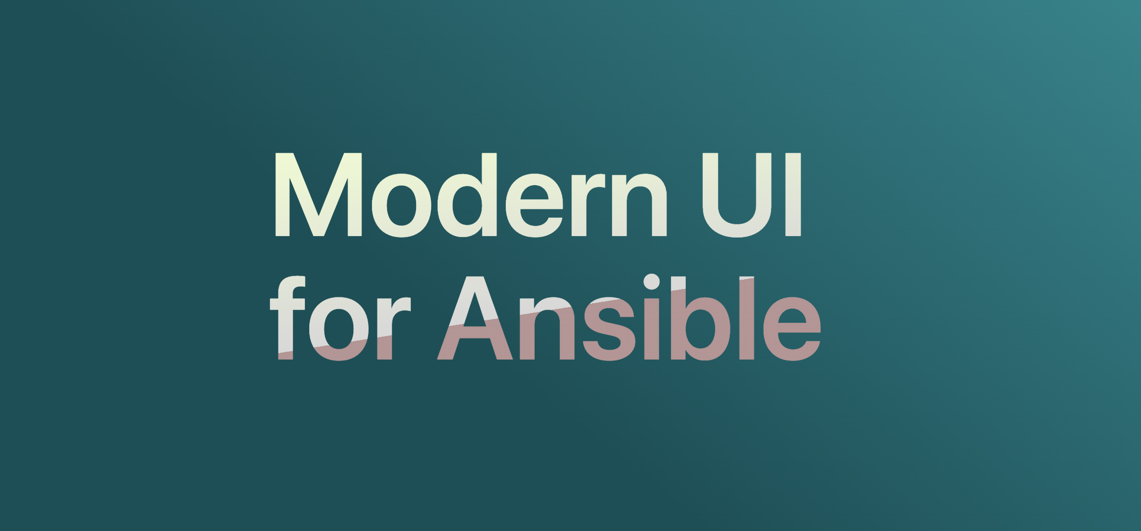 Ansible-Semaphore - modern UI for Ansible