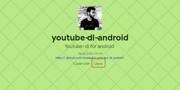 GitHub - bawaviki/youtube-dl-android: Youtube-dl for android