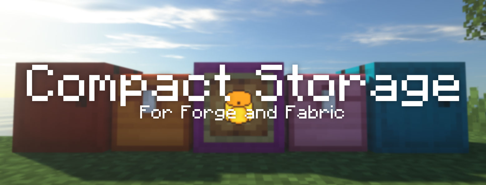 GitHub - witchica/compact-storage: Upgradable storage for Fabric and ...
