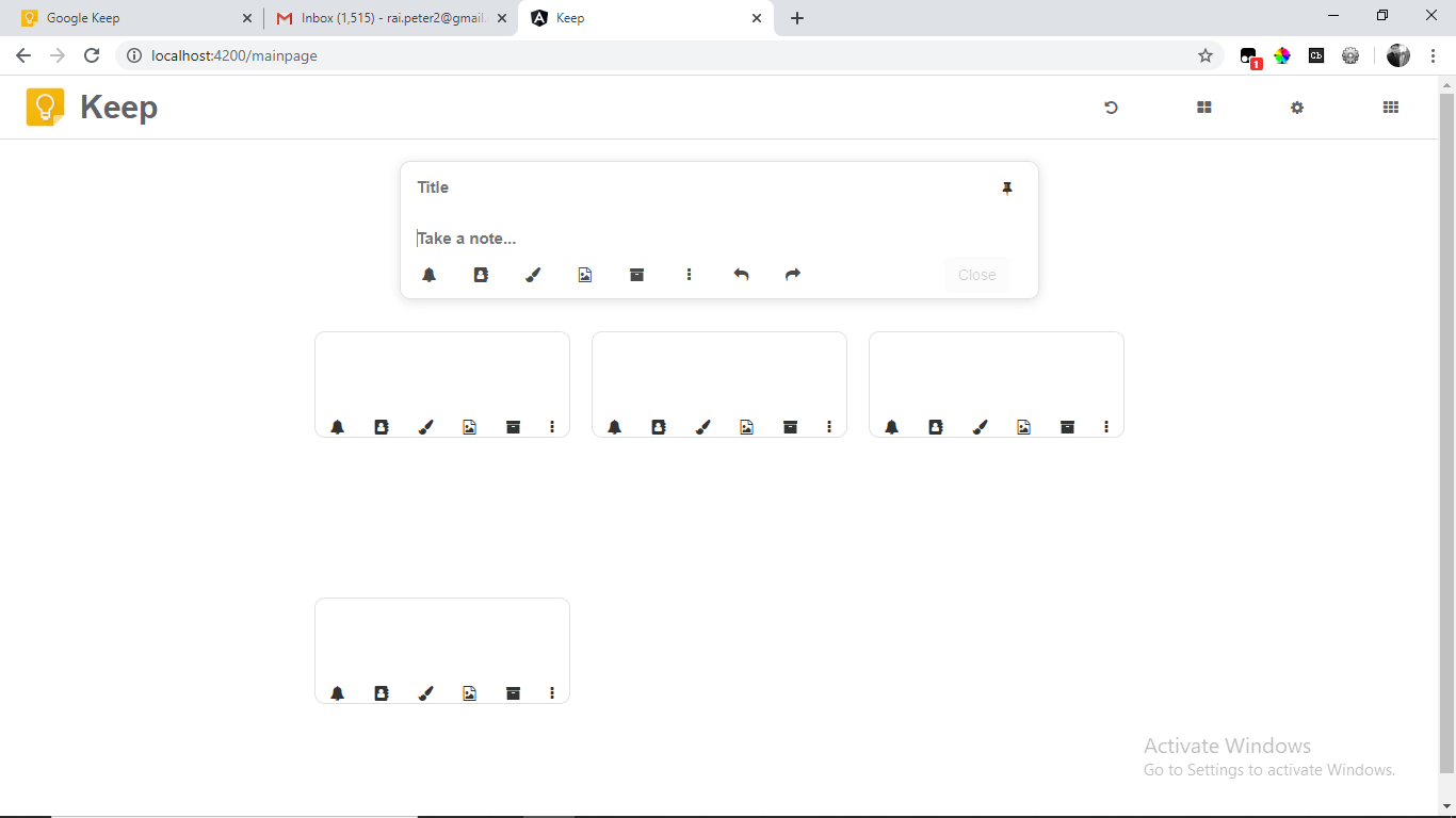 GitHub - RaiPeter/Google-Keep: A google keep look alike web app