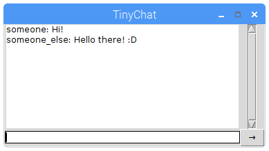 Tiniy chat