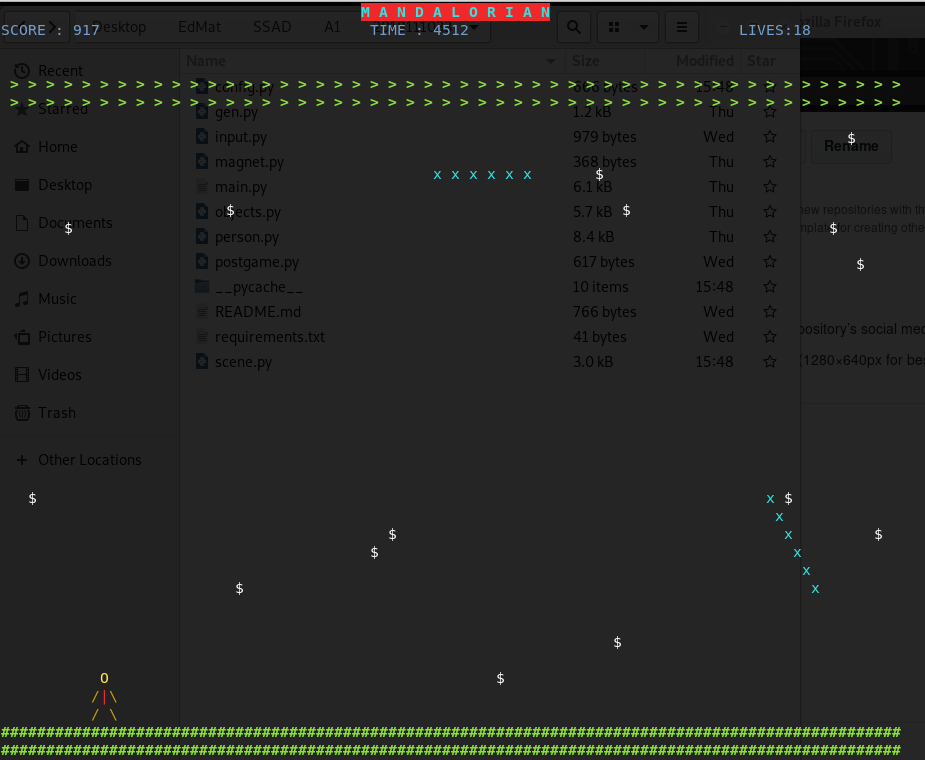 GitHub - ab1nash/joyride_py: A python3 terminal based recreation of the ...