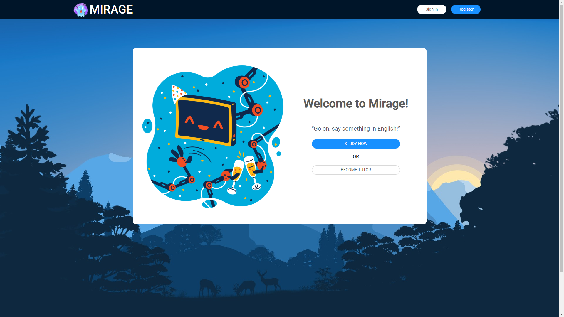 GitHub - huynguyend191/mirage-server: Online tutor system for English ...