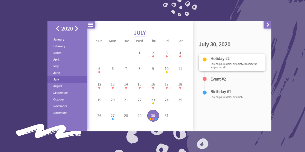 Javascript Calendar Library Open Source - Yetty Katharyn