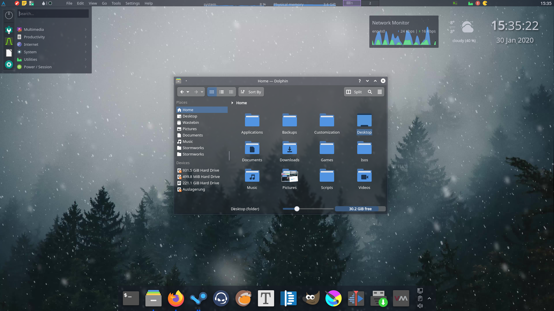 glassy-kde