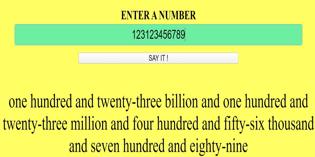 GitHub Luan nguyen20 EnglishNumbers How To Pronounce Numbers In English