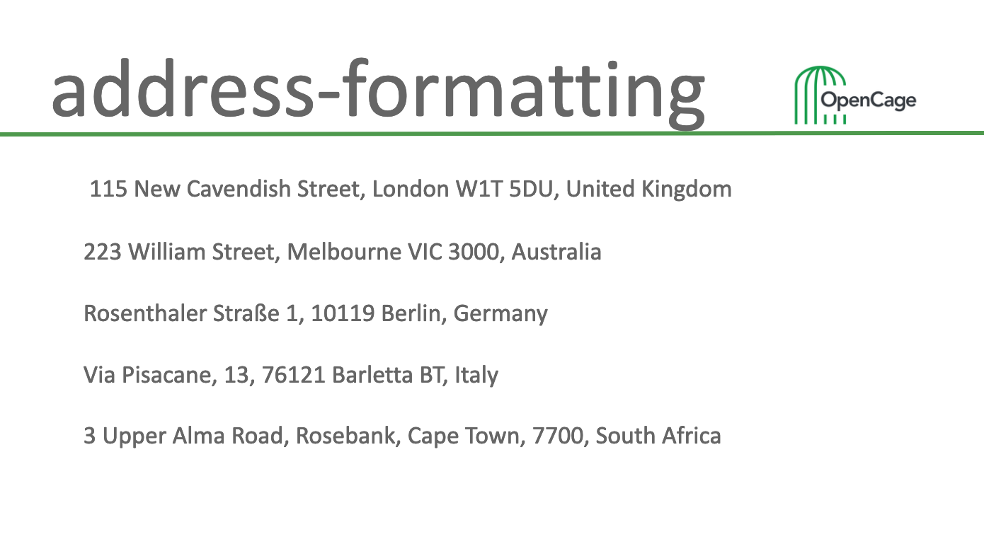 address-formatting