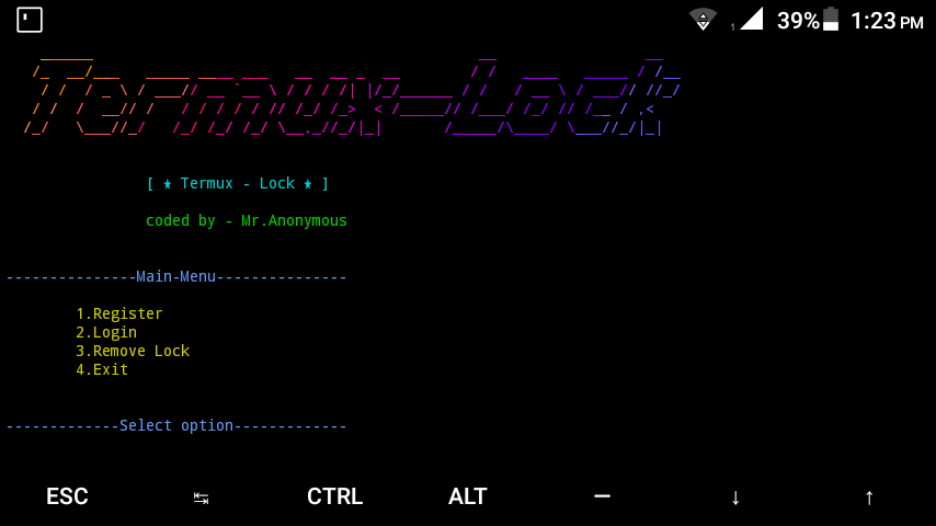 Termux-Lock