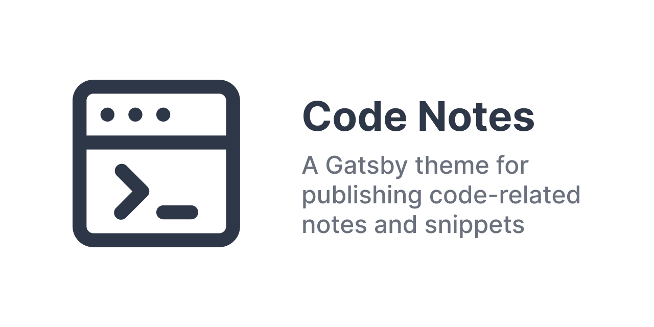 Gatsby-Theme-Code-Notes