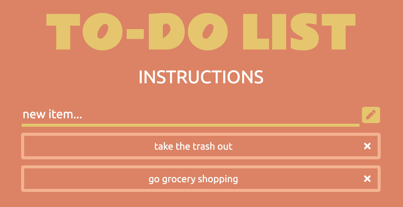 GitHub - sophie-tsai/To-Do-List: Allows users to create a to-do list.