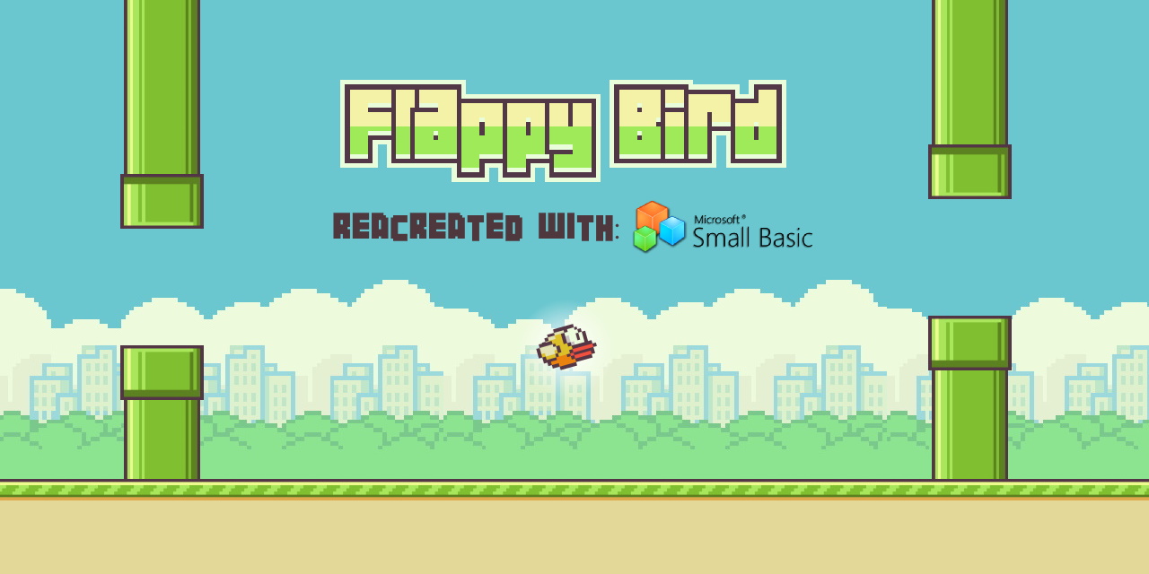 GitHub spencerlepine/smallbasicflappybird bird Flappy Bird recreation, written in