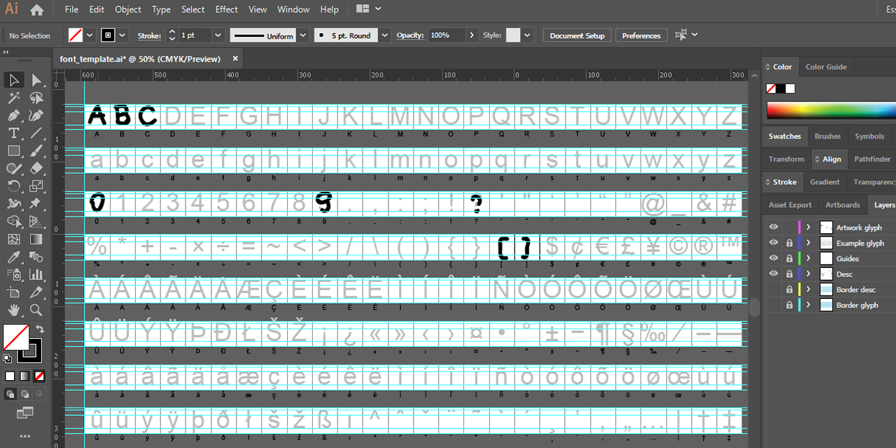 github-tomchen-font-template-simplest-way-to-create-your-own-font-with-adobe-illustrator-and