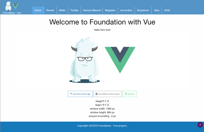 Foundation-Vue